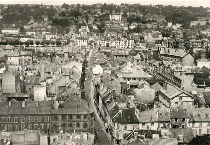 Lagny Rue du Chemin de Fer vue aérienne