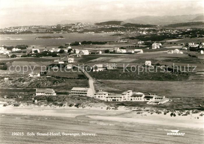 Stavanger Sola Strandhotel Fliegeraufnahme