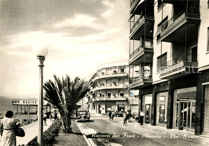 ALASSIO Savona Liguria IT Via Roma Riviera dei Fiori