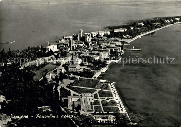 Sirmione Lago di Garda Panorama aereo