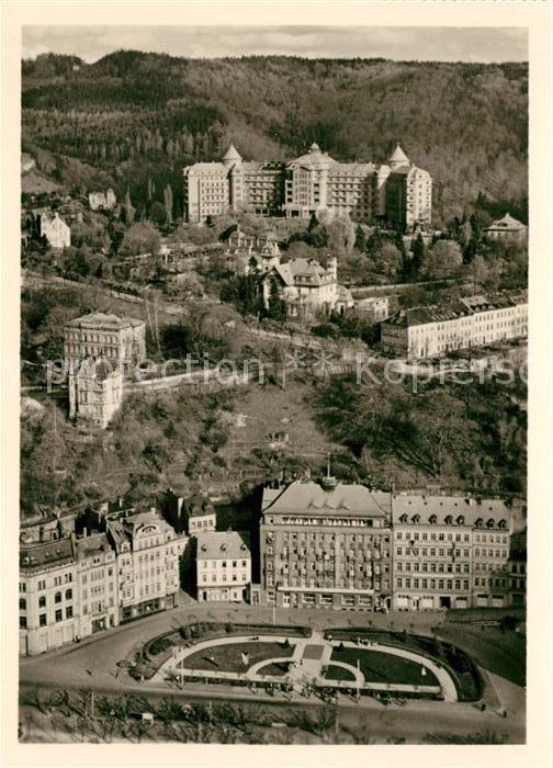 Karlovy Vary Kurhotel Hotel Imperial Fliegeraufnahme