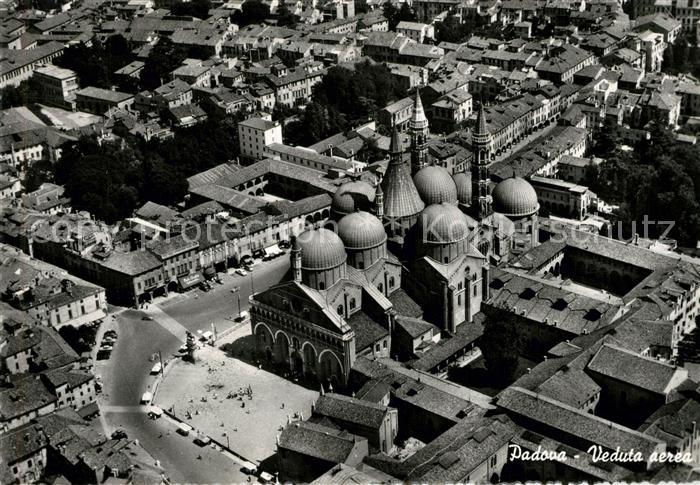 Padova Basilica veduta aerea