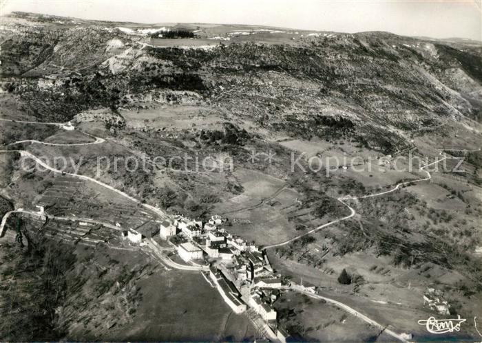Le Pompidou Vue aérienne et les Cévennes