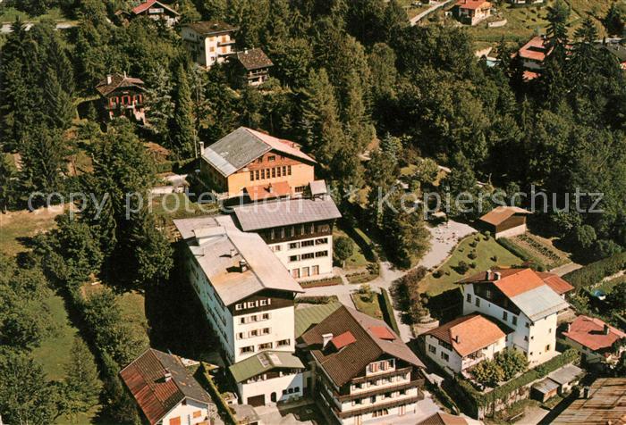 Saint-Gervais-les-Bains Maison de convalescence et de repos Les Myriams vue aéri