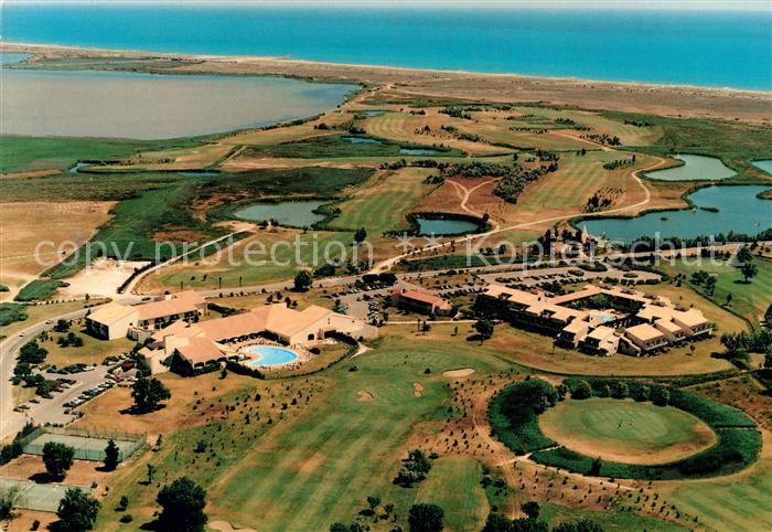 Perpignan Golf Saint Cyprien vue aerienne Collection Lumiere et couleurs de la C