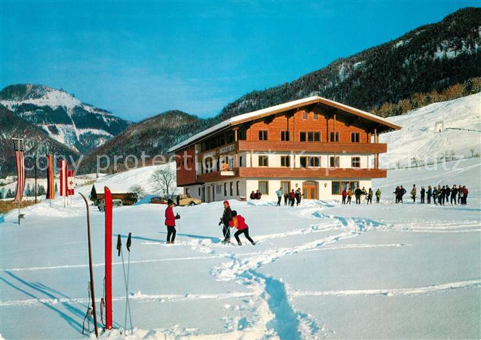 Erpfendorf Gasthof Pension Lärchenhof Wintersportp