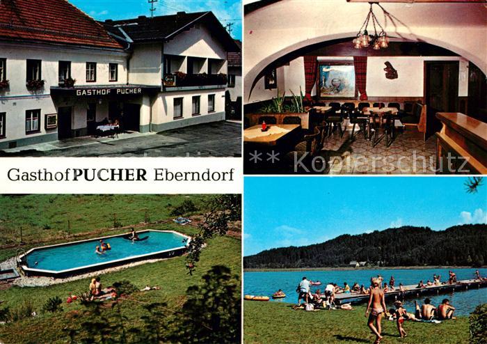Eberndorf Gasthof Pucher Swimming Pool Badestrand See