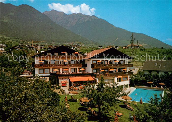 Meran Merano Hotel Laurin Swimming Pool Landschaftsp