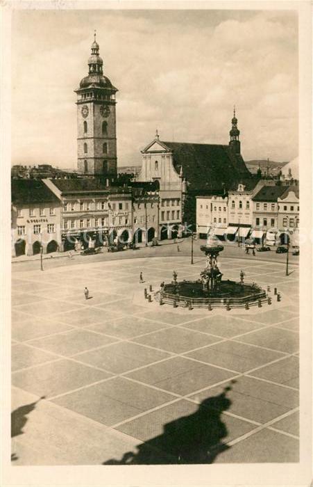 Ceske Budejovice Marktplatz