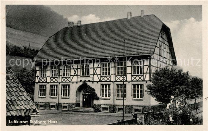 Stolberg Harz Fachwerkhaus Grundschule