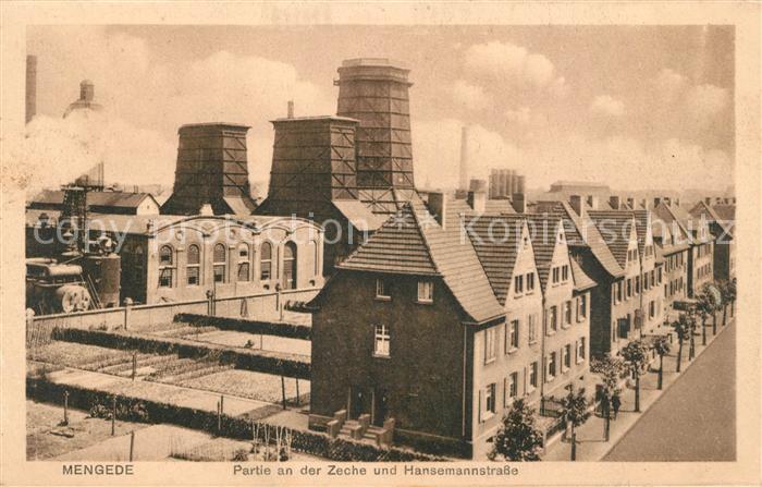 Mengede Zeche Hansmannstrasse Siedlung