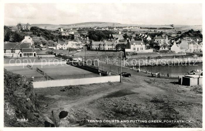 Portpatrick Tennisplatz Putting Green