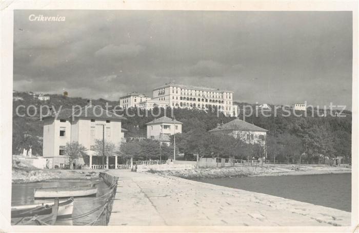 Crikvenica Kroatien Hafen