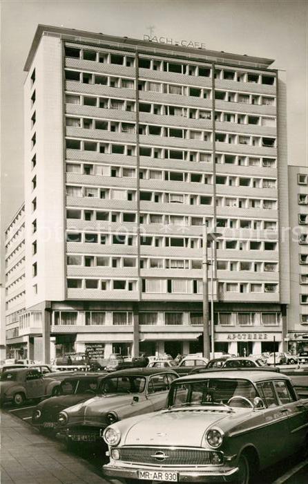 Giessen Lahn Hochhaus am Ludwigsplatz