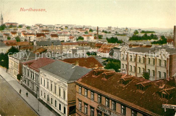 Nordhausen Thueringen Panorama