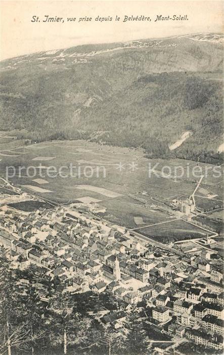 Imier St Fliegeraufnahme Mont Solei