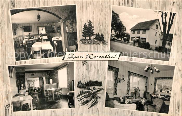 Marsberg Sauerland Gasthaus Rosenthal