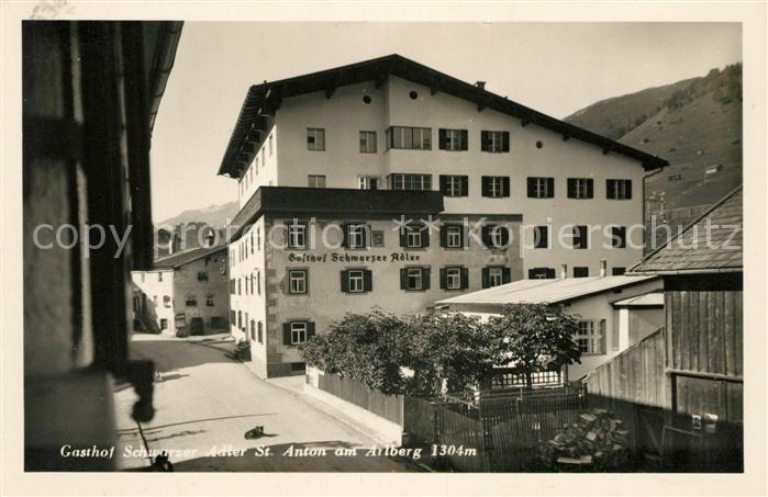 Anton Arlberg St Gasthof Schwarzer Adler
