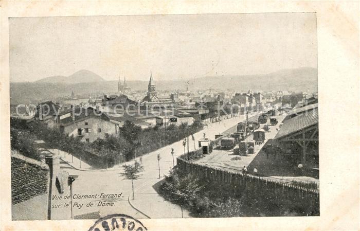 Clermont Ferrand Puy de Dome Panorama
