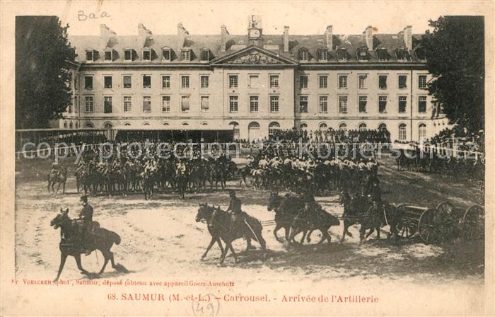 Saumur Carrousel Einzug der Artillerie