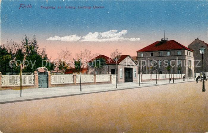 Fuerth Bayern Eingang K?nig Ludwig Quelle