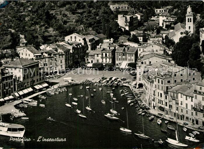 Portofino Liguria Hafen Kirche