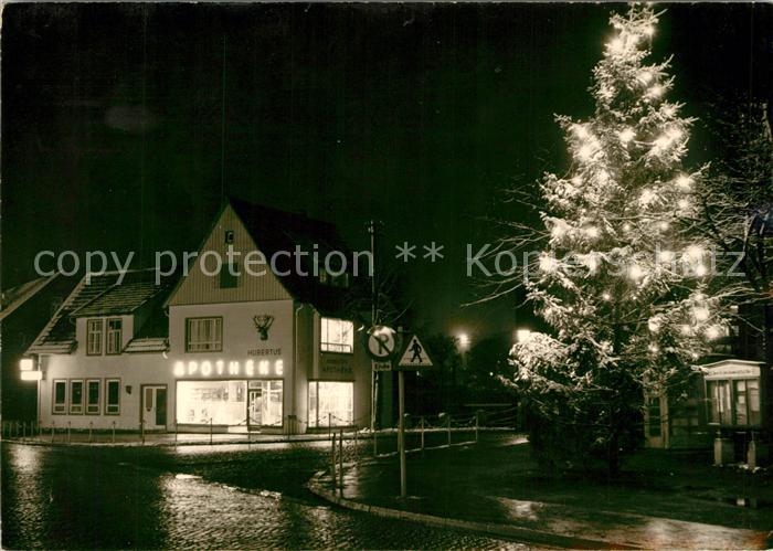 GOSLAR Harz Niedersachsen Nachtaufnahme Hubertus