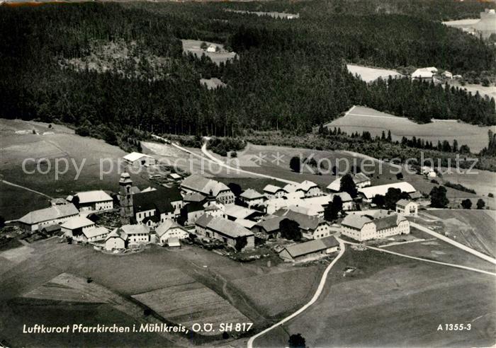 Pfarrkirchen Muehlkreis Fliegeraufnahme