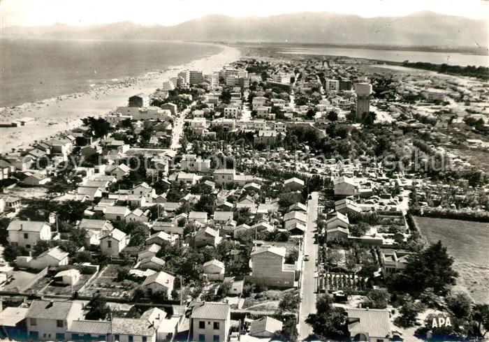 Canet Plage Fliegeraufnahme Strand