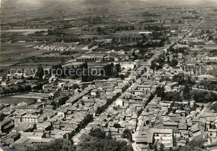 Belleville-sur-Saone Fliegeraufnahme