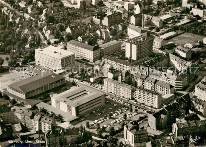 Nuernberg Fliegeraufnahme Messe