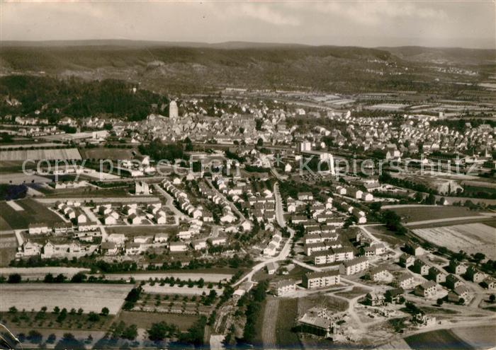 Herrenberg Wuerttemberg Fliegeraufnahme Kirche
