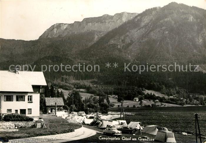 Goessl Grundlsee Campingplatz Panorama