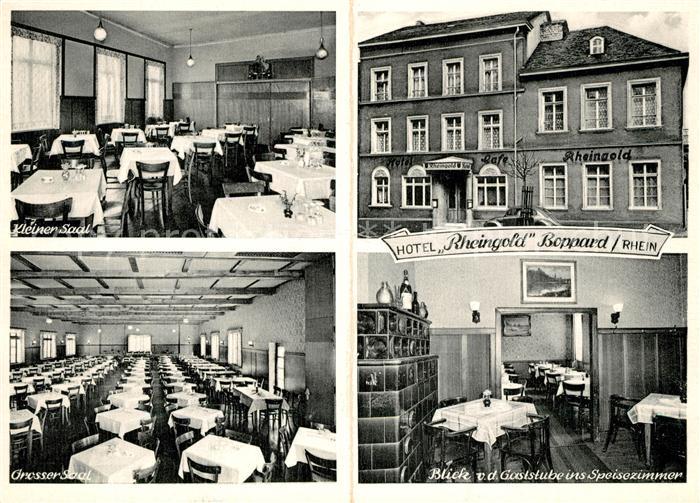 Boppard Rhein Hotel Rheingold Gaststube Saal