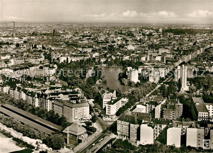 Charlottenburg Panorama vom Funkturm Lietzensee