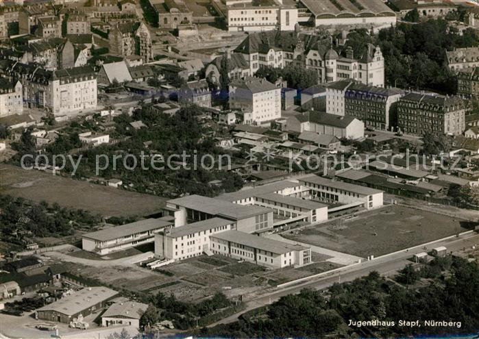 Nuernberg Fliegeraufnahme Jugendhaus Stapf
