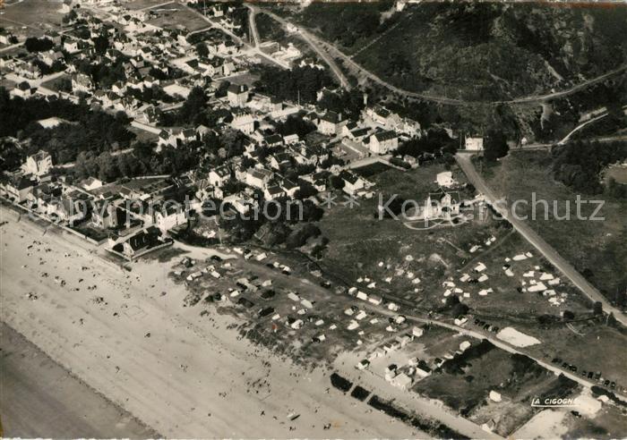 Carolles Plage Fliegeraufnahme