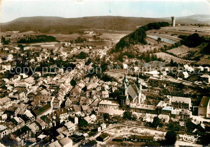 Saint-Avold Fliegeraufnahme Kirche Wasserturm