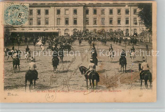 Saumur Militärparade