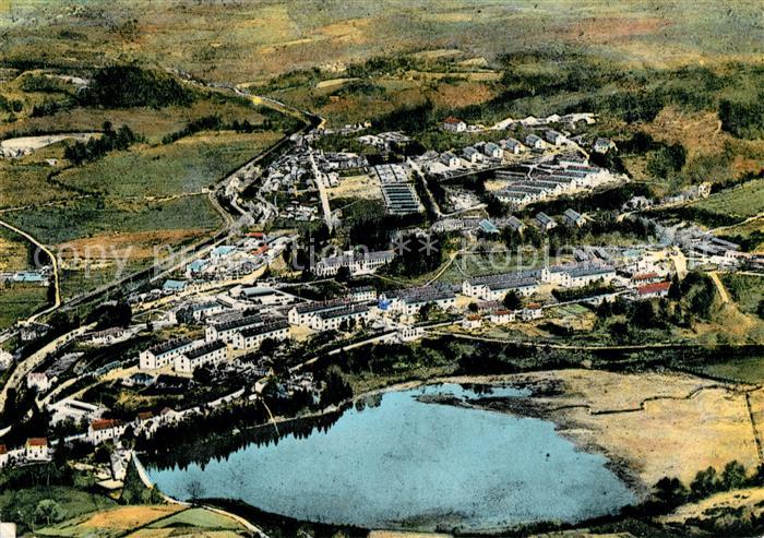 La Courtine Fliegeraufnahme Panorama van hel kamp