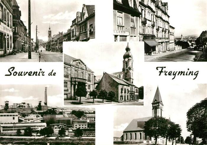 Freyming-Merlebach Kirchen Stadtansichten