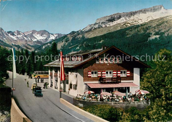 Kleinwalsertal Grenzgasthof Walserschanz Hoch Ifen