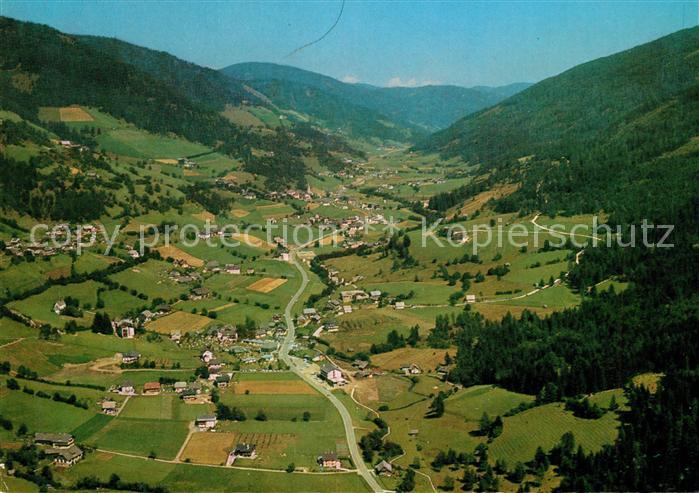 Bad Kleinkirchheim Kaernten Fliegeraufnahme