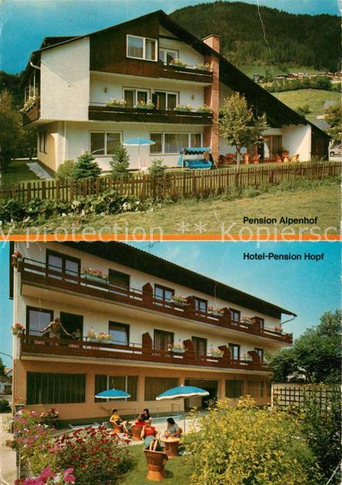 Bad Kleinkirchheim Kaernten Pension Alpenhof Hotel Pension Hopf