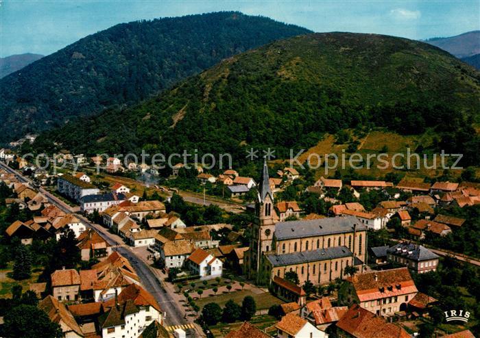 Moosch Haut Rhin Alsace Fliegeraufnahme