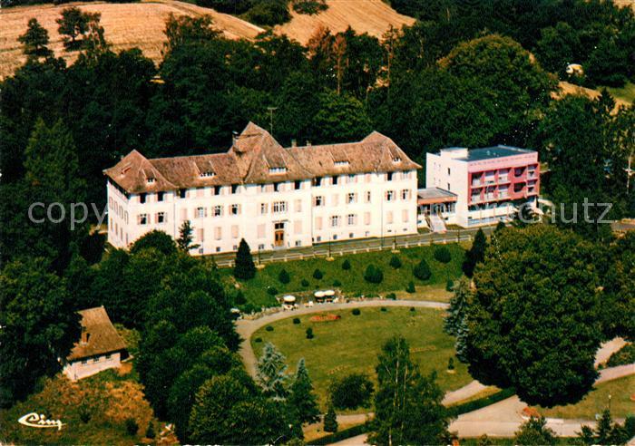 Ferrette Haut-Rhin Fliegeraufnahme Maison de Convalescence