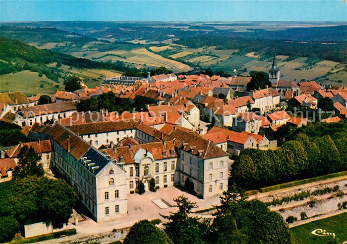 Flavigny-sur-Ozerain Fliegeraufnahme Saint Cure d Ars