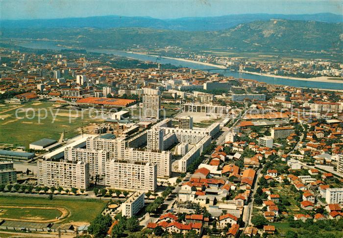 Valence 26 Fliegeraufnahme quartier Polygone