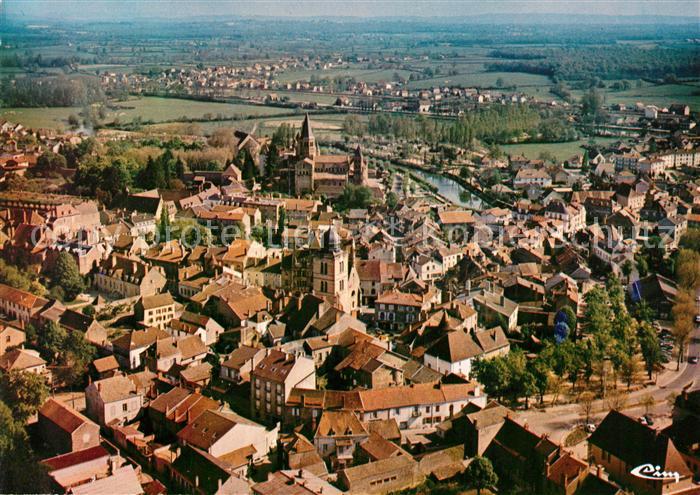 Paray-le-Monial Fliegeraufnahme