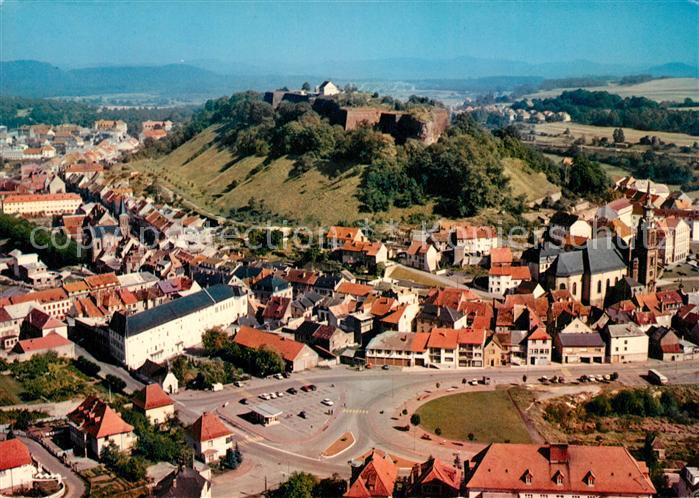 Bitche Moselle Fliegeraufnahme